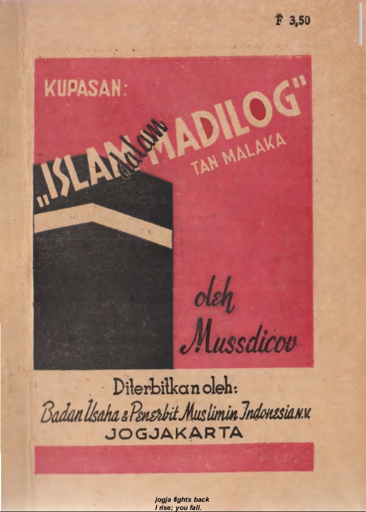 Kupasan : Islam dalam Madilog